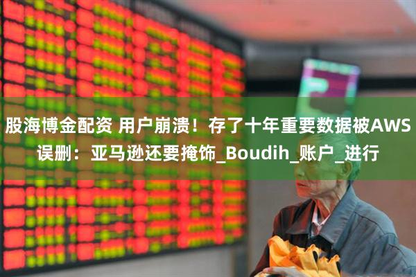 股海博金配资 用户崩溃！存了十年重要数据被AWS误删：亚马逊还要掩饰_Boudih_账户_进行