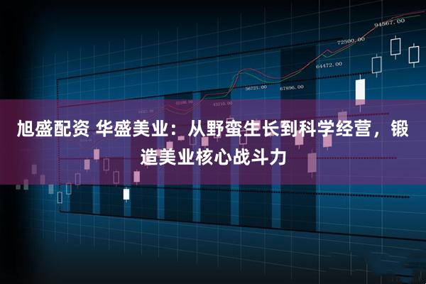 旭盛配资 华盛美业：从野蛮生长到科学经营，锻造美业核心战斗力